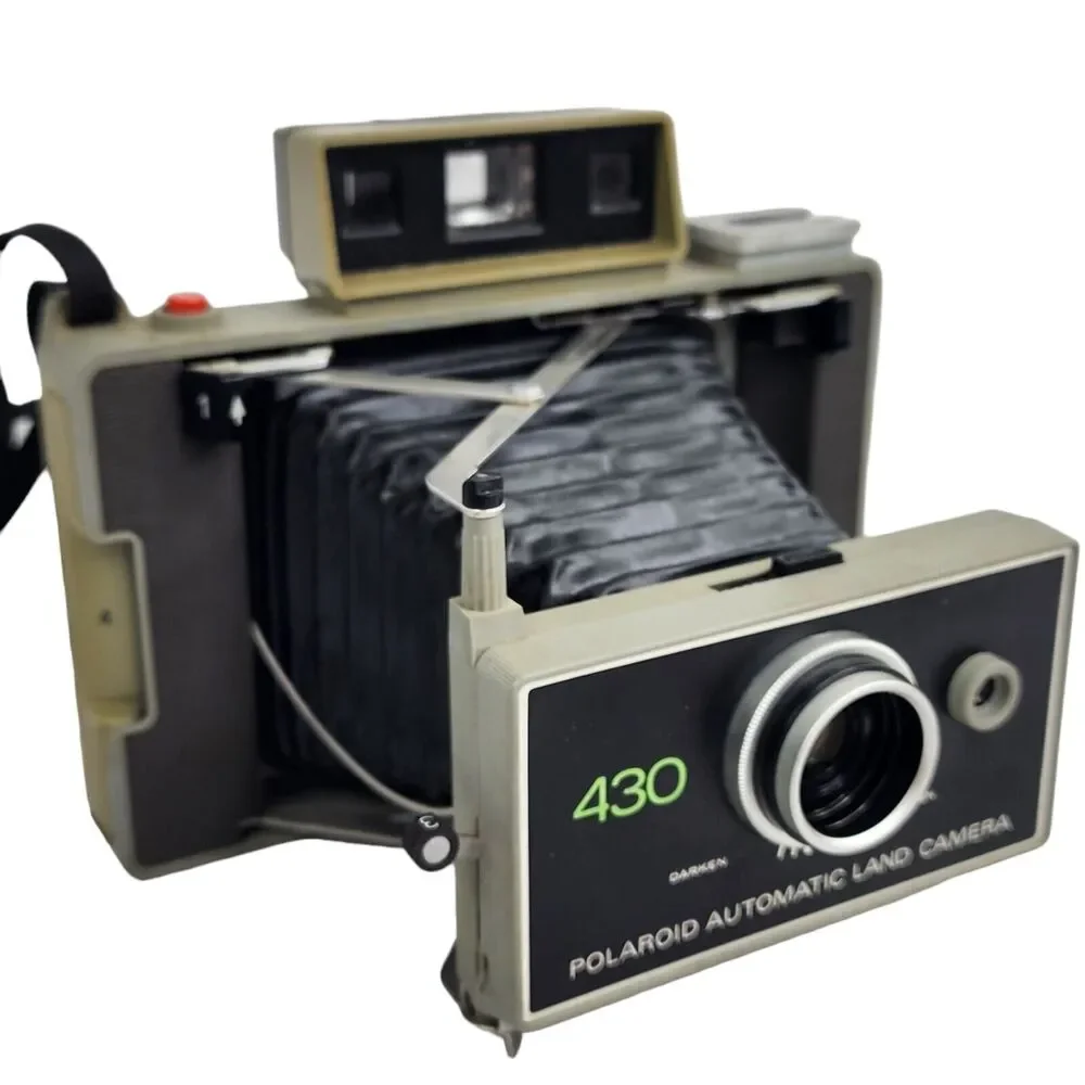 Vintage Polaroid Automatic Land Camera 430 Folding